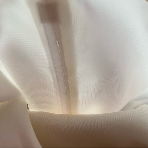 NWT Ann Taylor Black/White Stripe Strapless Tube Dress 8 Petite - Picture 11 of 11